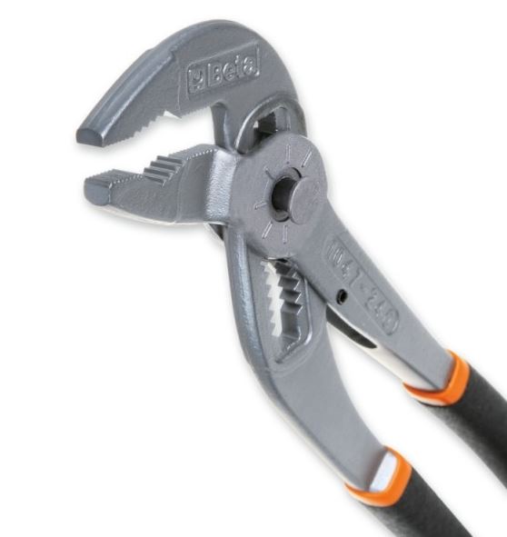 1047 300 - Slip joint pliers, push button alignment