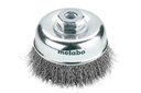 CUP BRUSH 100X0.3 MM/ M 14, STEEL-WIRE, CRIMPED 