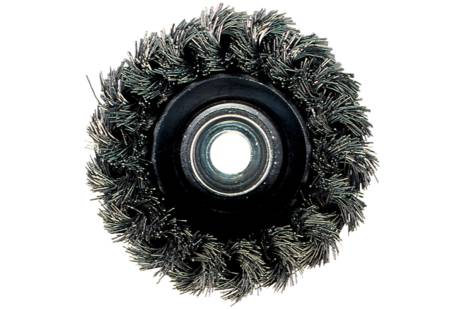 CUP BRUSH 65X0.35 MM/ M 14, STEEL-WIRE, TWISTED 
