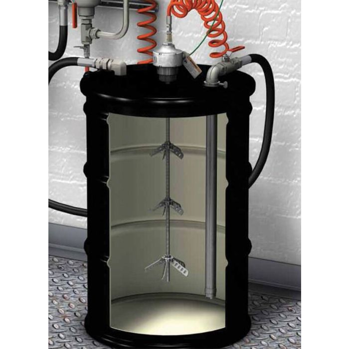 High Viscosity Graco Agitator with Expanding Blades