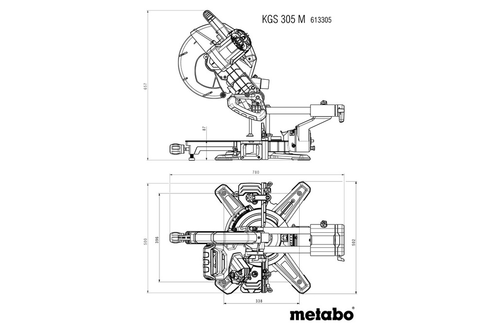 KGS 305 M MITRE SAW