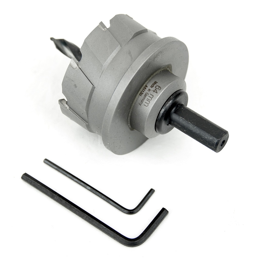 TCT Hole Saw for Metal 64mm with Arbor MBS-Pro