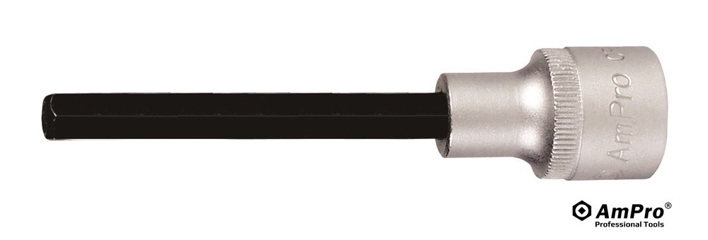 1/2" DR. X 3MM -HEX BIT SOCKET - 100MM 