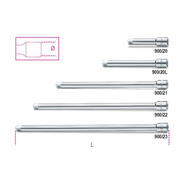 900-/22-1/4 EXTENSIONS - 250NM 
