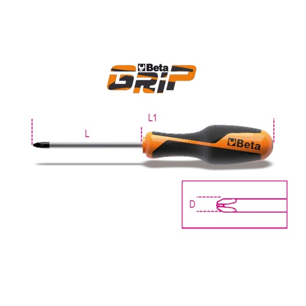 1262 PH4X200-SCREWDRIVERS CROSS HEAD PH 