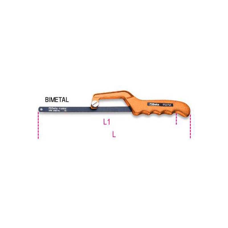 1727-M-HACKSAW. ONEHAND GRIP 