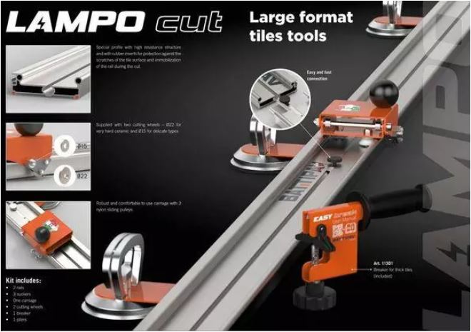 LAMPO CUT- Cutting Track for large Panels