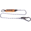 AN201200CD Single Rope Lanyard with Shock Absorber 