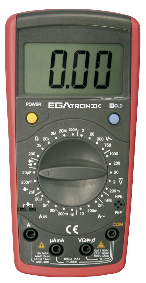 750V AC MULTI METER 