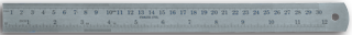 FLEXIBLE S.STEEL RULER mm&Inch 1000x32x1,5 