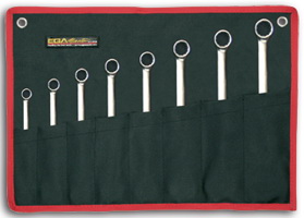 KIT 12 Combination wrenches 6-17 Chrome plated 