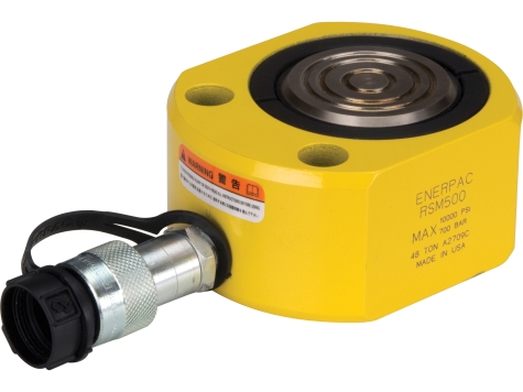 RSM500 - 50 Ton Capacity, 16 mm Stroke, Low Height Cylinder