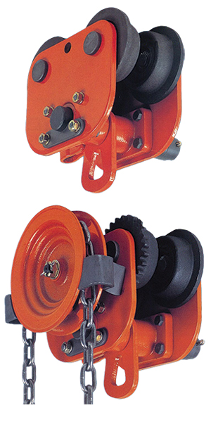 G-1.6 ton Elephant Gear Trolley 2.5 m 