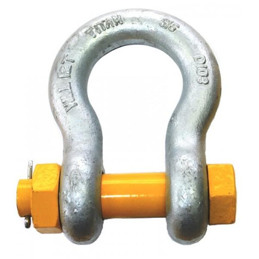 AGLB0950 SCREW PIN BOW SHACKLE 9.5Ton