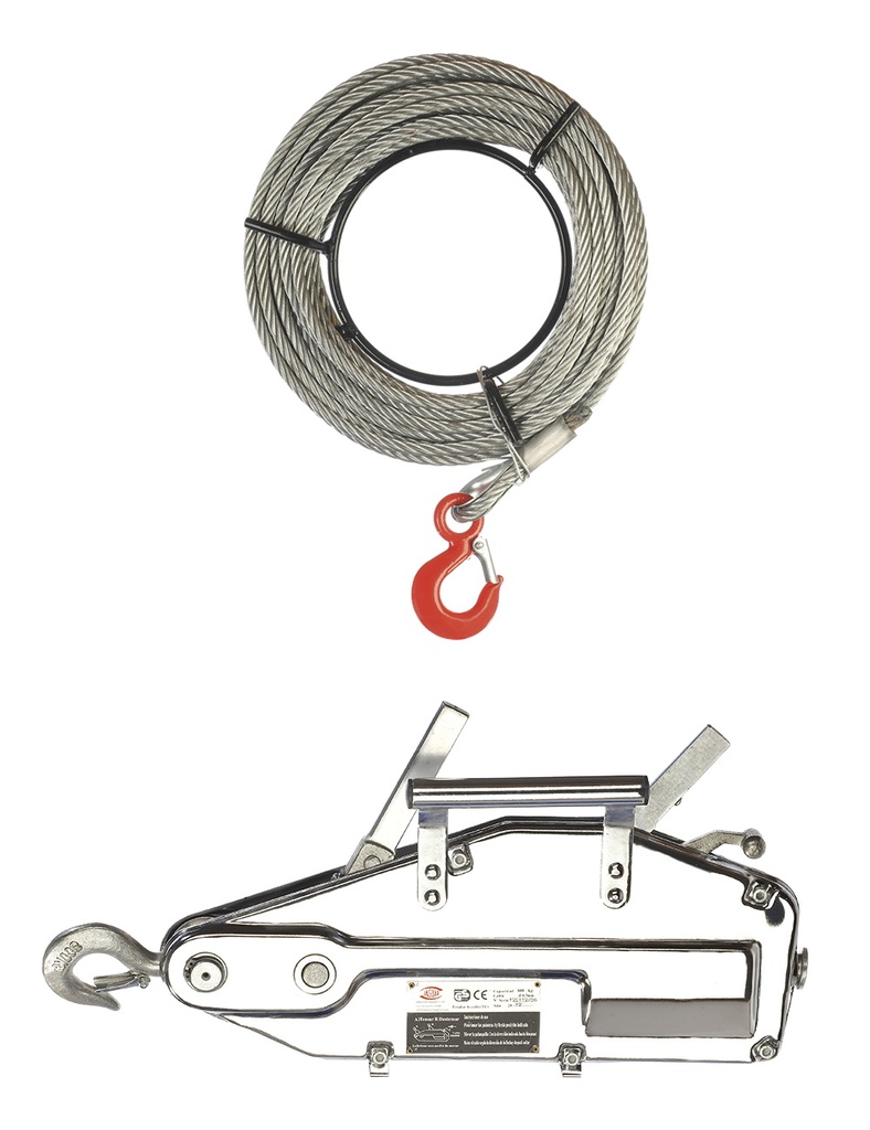 ATCH3000 Wire Rope Pulling Hoist Steel 3.2ton 20m 