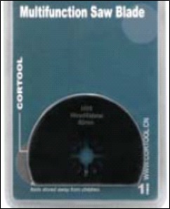 Multitool 80mm HSS Radial Universal Sawblade 