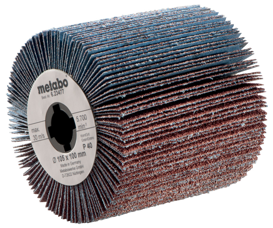 FLAP WHEEL 105 X 100 MM, P 40 