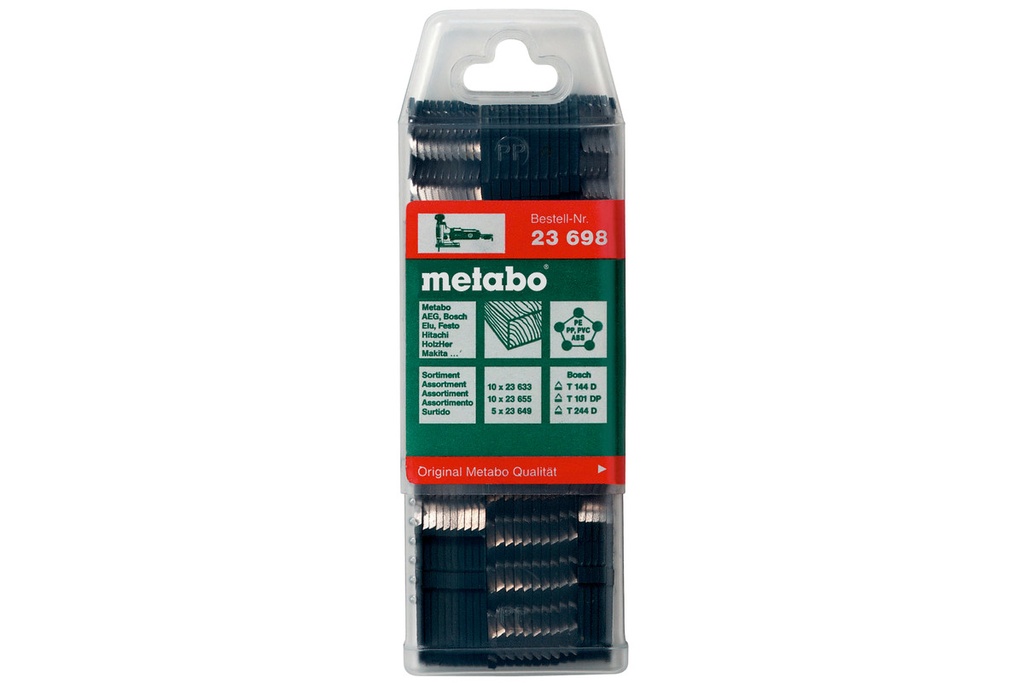 JIGSAW BLADE ASSORTMENT 4, WOOD, 25-PIECE 