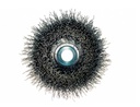 CUP BRUSH 100X0.3 MM/ M 14, STEEL-WIRE, CRIMPED 