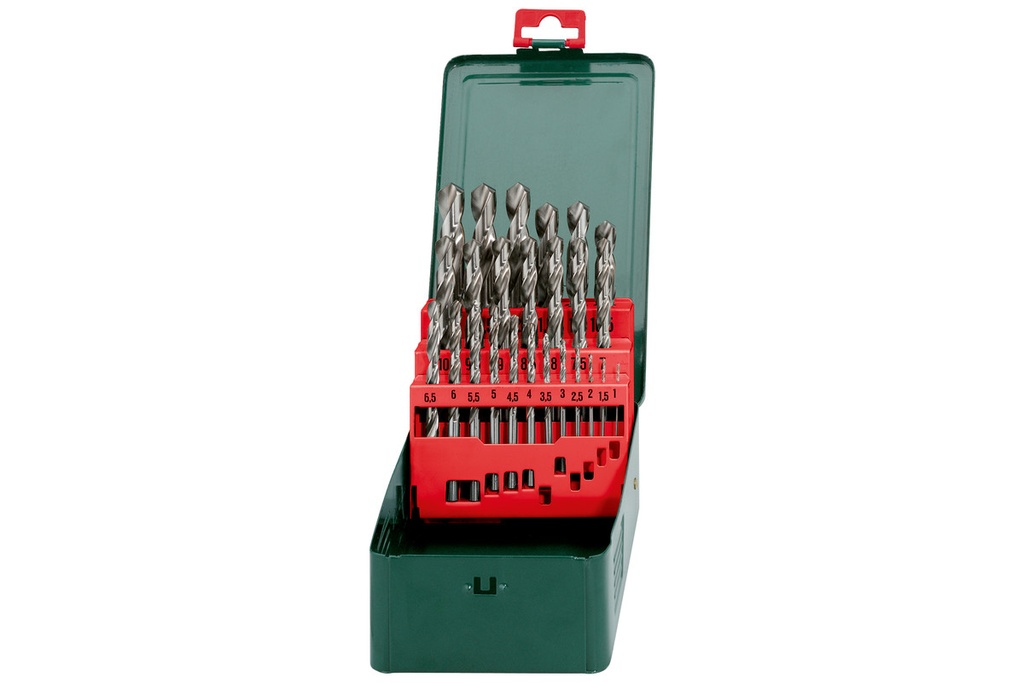 Drill-Set HSS-G BIT STORAGE CASE, 25 PIECES Ø1-13x0.5 mm
