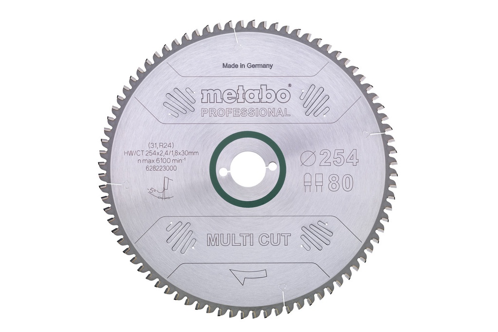 CIRCULAR SAW BLADE HW/CT 250 X 30, 80 WZ 10° 