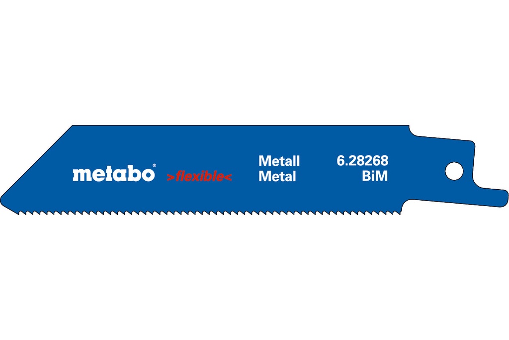 5 Sabre saw blades BiM 100x1/1,4/18 TPI 