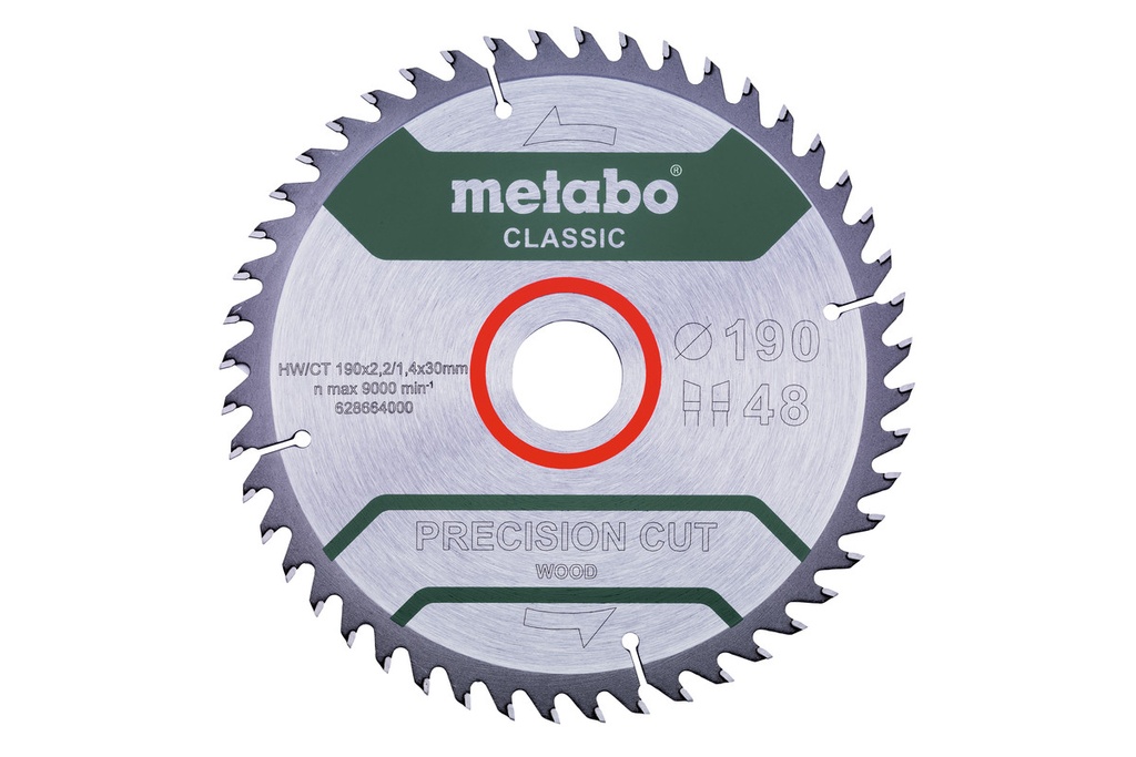 Circular Saw Blade PrecisionCutClassic 190x30 48WZ 15° /B