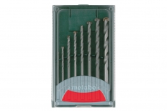 8pcs (Ø3/4/5/5.5/6/7/8/10mm) Masonry Drill-Set  Plastic Case 