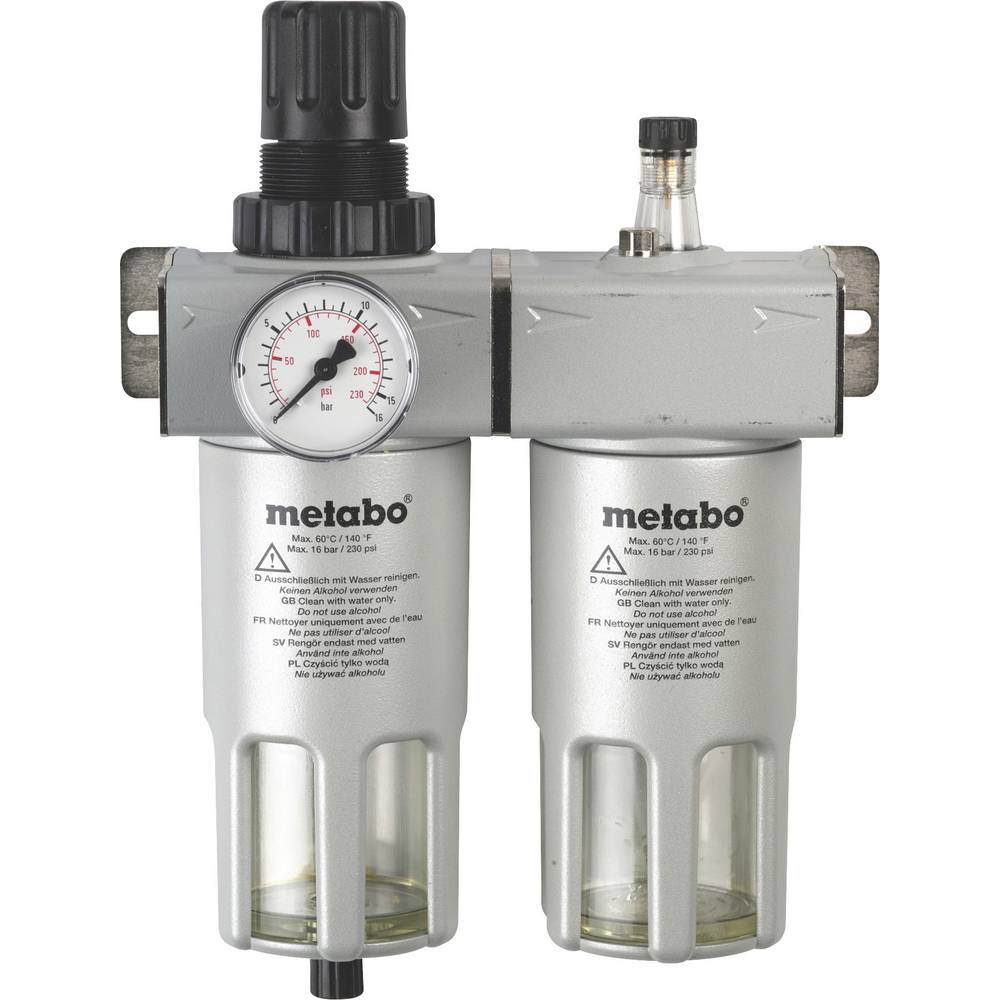 Service Unit FRL-180 1/4" 2-Tlg Manometer 0-12Bar 