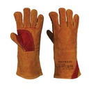 A530BRR Brown Welding Glove, XL