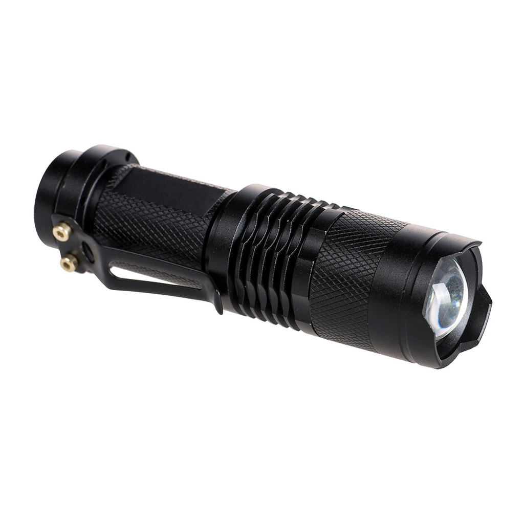 PA68BKR black High Powered Pocket Torch 