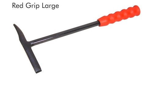 CHIPPING HAMMER RED GRIP LARGE 