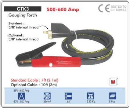ARC GOUGING TORCH GT-K3 500-600AMP