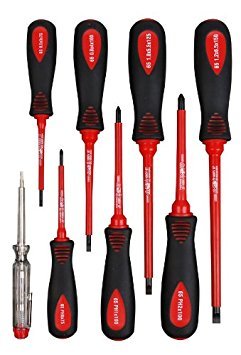 SET 8PC ELECTRICAL SCREWDRIVER Vde Insulated 1000V