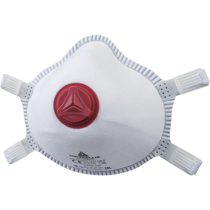 M1300VC Disposable Mask FFP3 /w Red valve box5pc