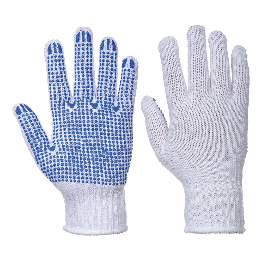 A111 Fortis White/Blue Dotted Gloves
