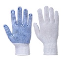 A111 Fortis White/Blue Dotted Gloves