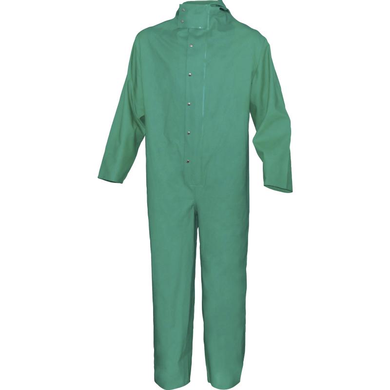 CO600 ANTI-ACID/CHEMICAL PVC GREEN OVERALL