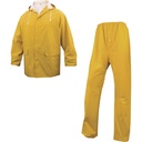 EN304 Rainsuit Polyester PVC Yellow