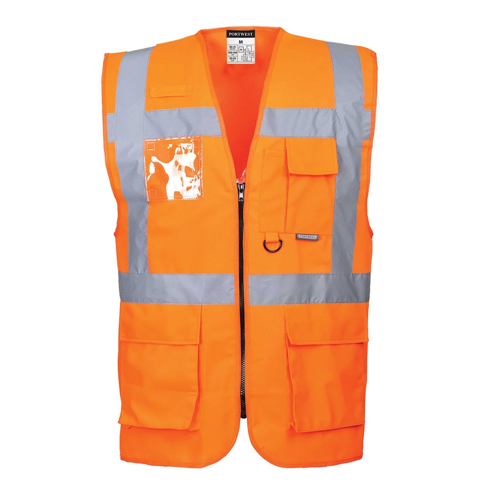 S476 Orange Berlin Executive Vest