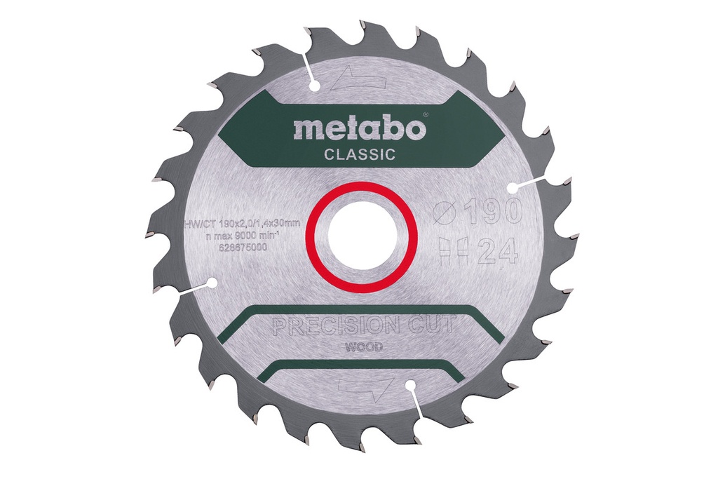 Wood Precision Cut Classic 190x30 24 teeth KS 66