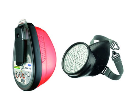 Drager PARAT 3160 Escape Half Mask Vacuum Sealed