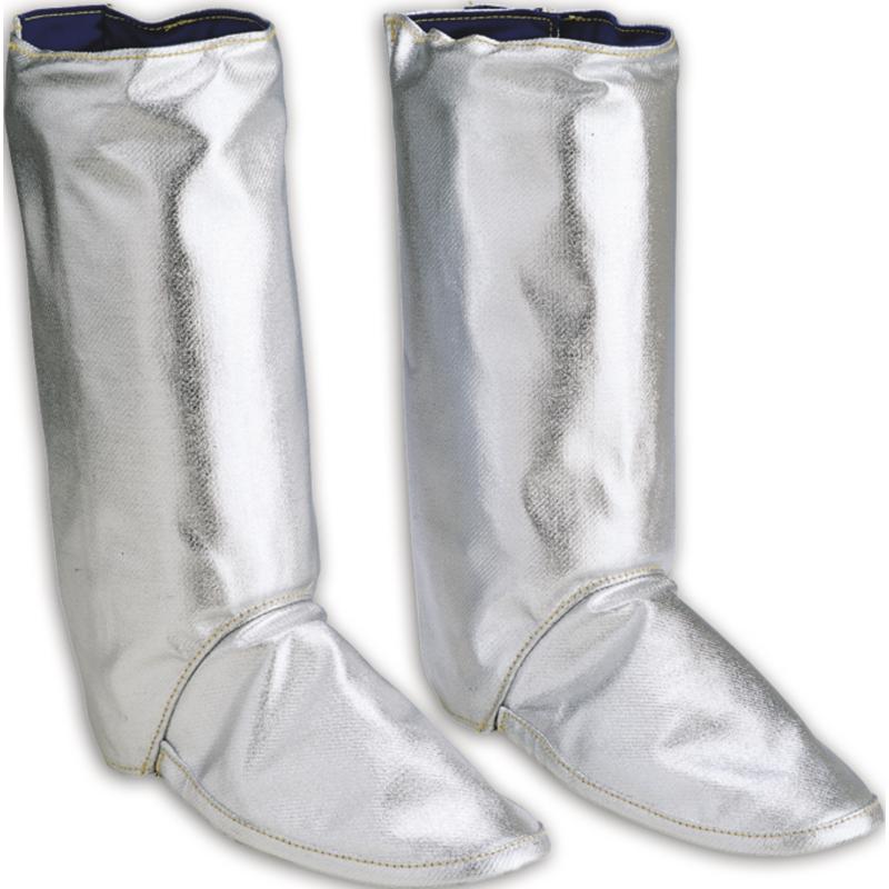 PRE-OXYDED GAITERS IN ALU VISCOSE
