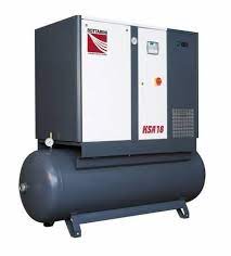 KSA18-10B Screw Compressor Dryer+500L Tank
