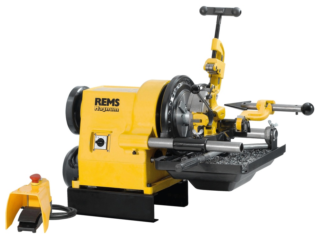 Magnum 3010L-TR 3" Pipe Thread Machine w Stand