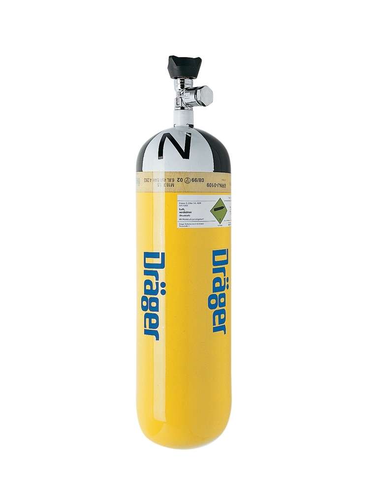 Draeger Air cylinder 9.0 L/300 bar CC