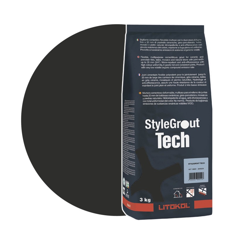 LITOKOL StyleGrout Tech / BLACK 2 (3 kg)