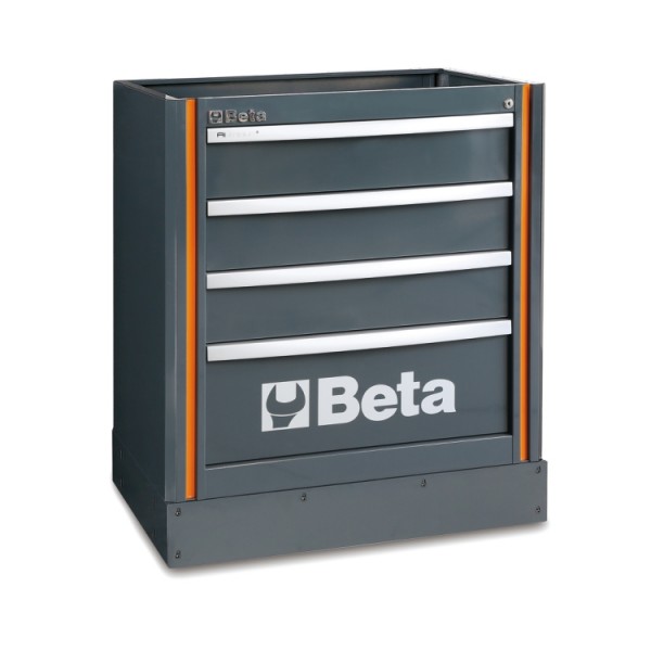 C55M4- Fixed module with 4 drawers