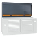 C55PS- Tool wall system with shutter