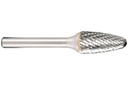 CARBIDE ROUTER BIT, 6X18X50mm / 6mm